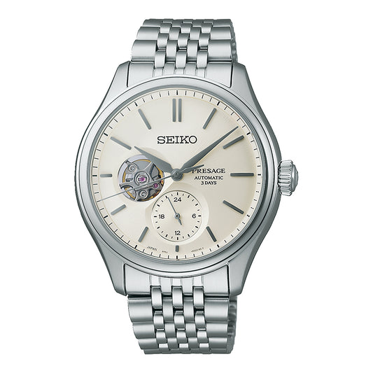 Seiko Men's Presage Automatic with 3 Days Power Reserve Watch