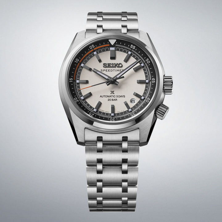 Seiko Speedtimer 6R ‘Compact Countdown’ in Grey-White Contrast
