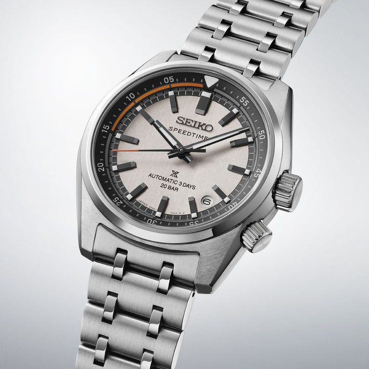 Seiko Speedtimer 6R ‘Compact Countdown’ in Grey-White Contrast