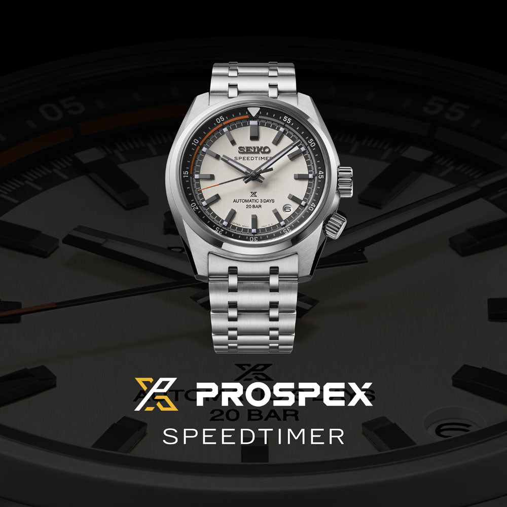 Seiko Speedtimer 6R ‘Compact Countdown’ in Grey-White Contrast
