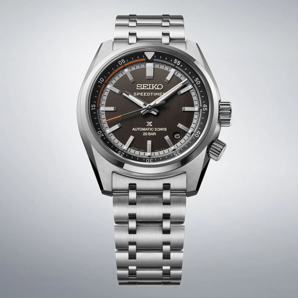 Seiko Speedtimer 6R ‘Compact Countdown’ in Black-Grey Contrast