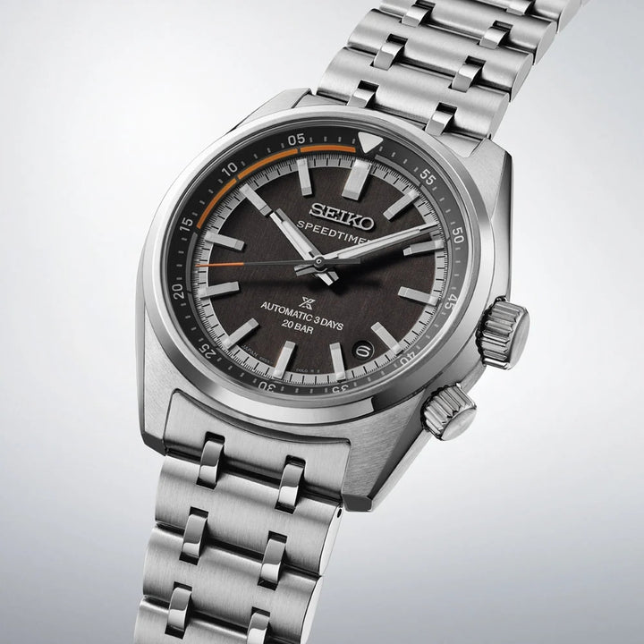 Seiko Speedtimer 6R ‘Compact Countdown’ in Black-Grey Contrast