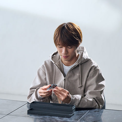 A limited-edition model made with Yuto Horigome