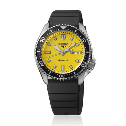 Seiko 5 Sports SKX Series in Ki-iro Yellow