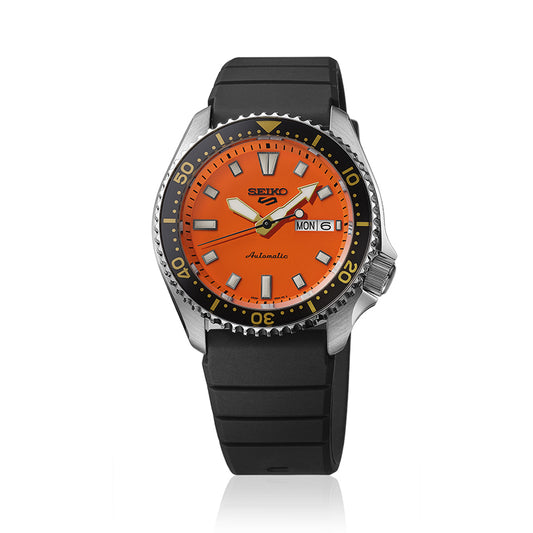 Seiko 5 Sports SKX Series in Daichi Orange