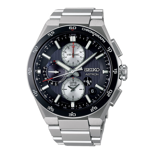 Seiko Astron Men's Solar GPS Chronograph Watch