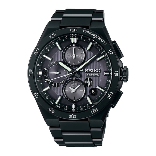 Seiko Astron Men's Solar GPS Chronograph Watch