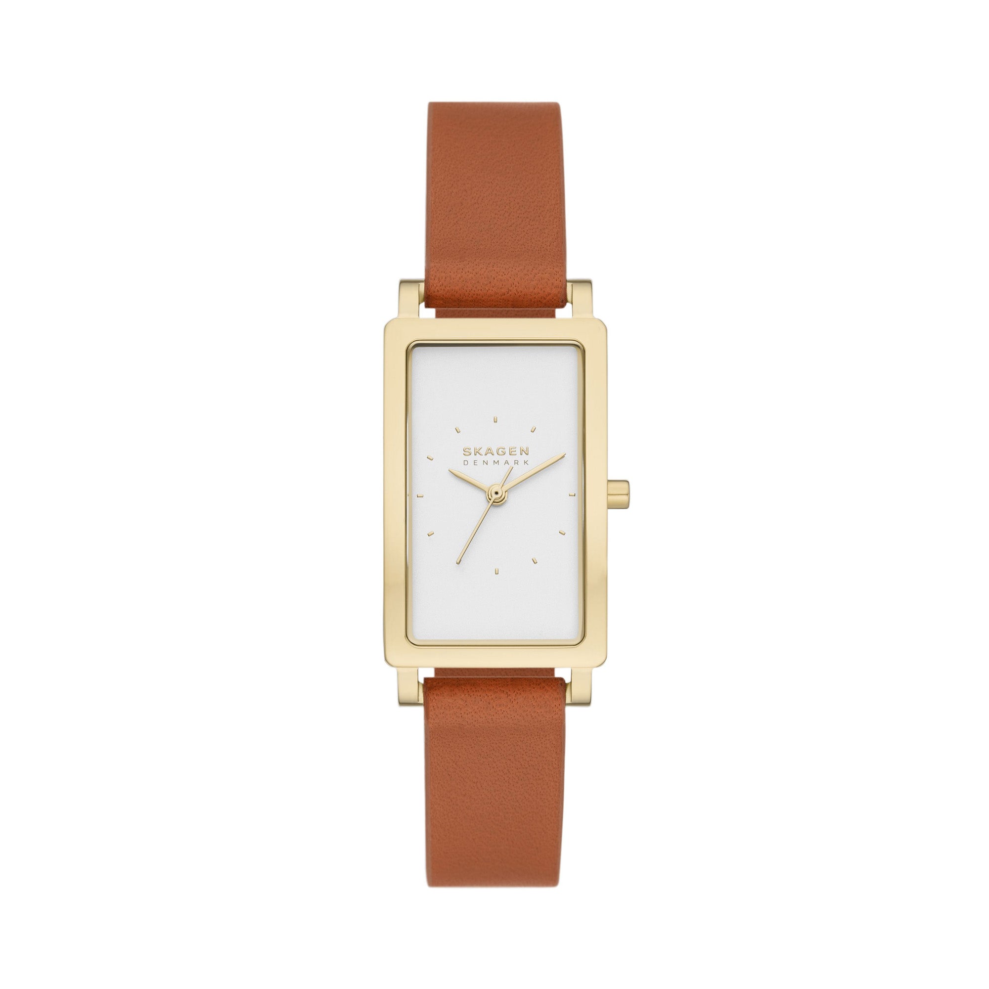 Skagen Hagen Gold Leather Women's Watch – The Watch House