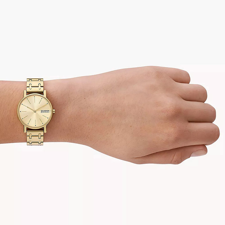 Skagen Signatur Lille Gold Stainless Steel Women's Watch