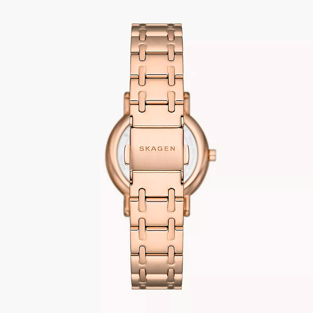 Skagen Signatur Lille Rose Gold Stainless Steel Women's Watch