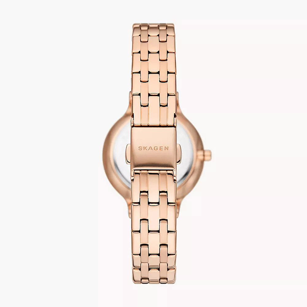 Skagen Anita Lille Rose Gold Stainless Steel Women's Watch