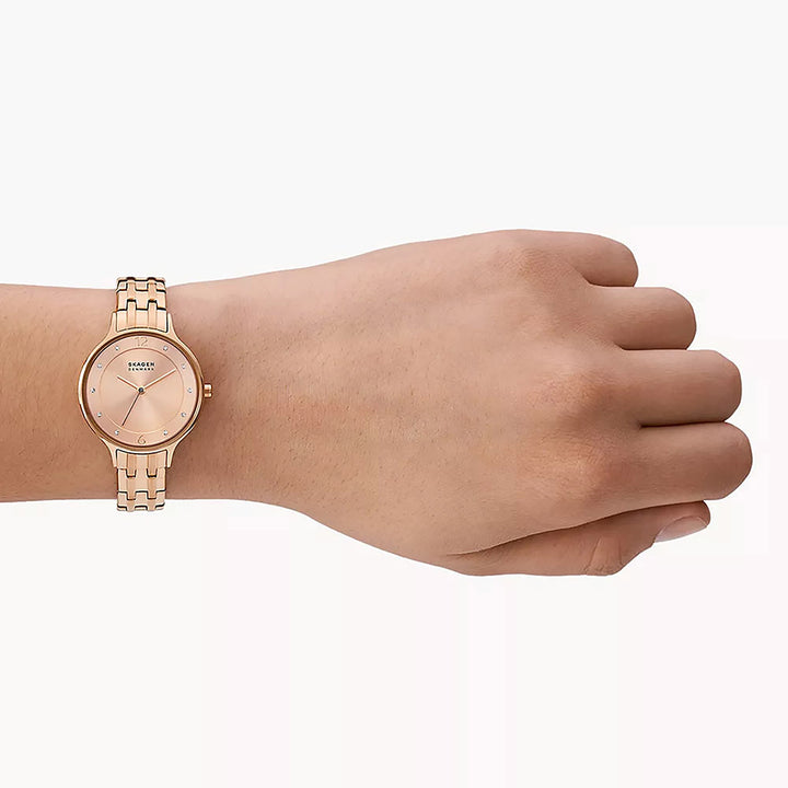 Skagen Anita Lille Rose Gold Stainless Steel Women's Watch