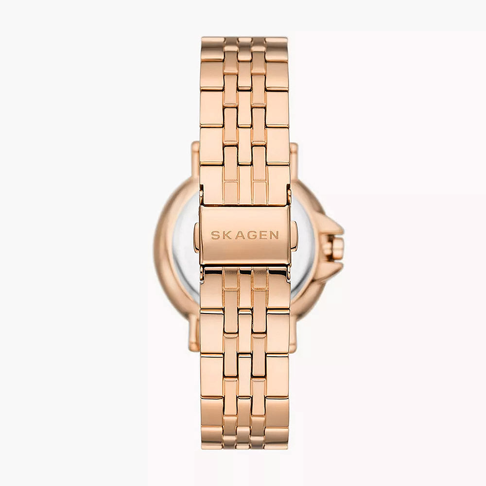 Skagen Signatur Sport Lille Rose Gold Stainless Steel Women's Watch