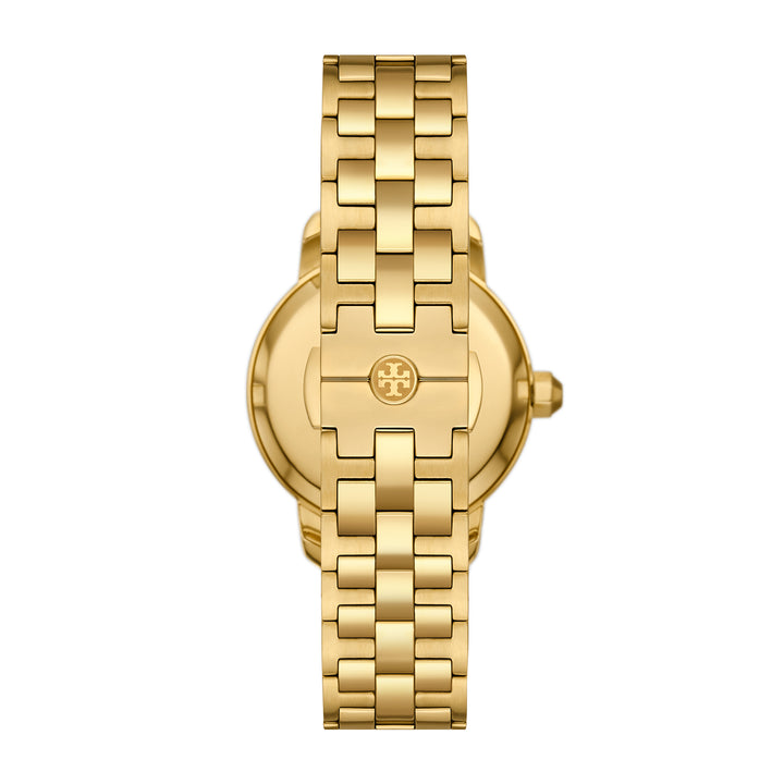 Tory Burch Women's The Tory Three-Hand  Gold-Tone Stainless Steel Watch