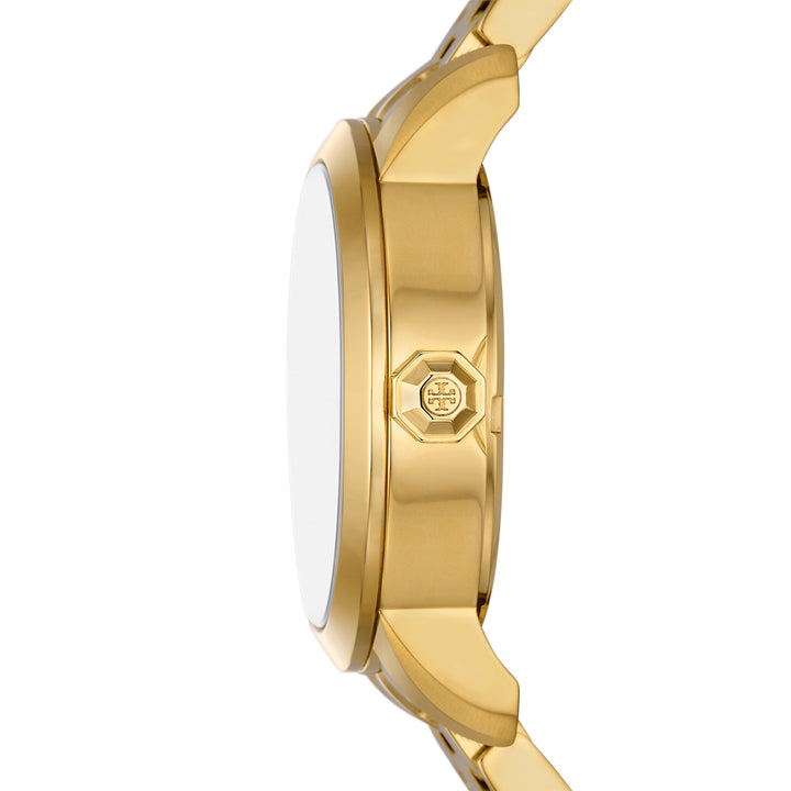 Tory Burch Women's The Tory Three-Hand  Gold-Tone Stainless Steel Watch