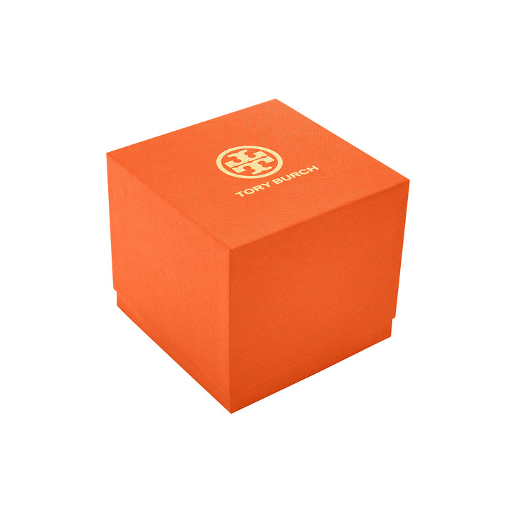 Tory Burch Women's The Eleanor Three-Hand  Gold-Tone Stainless Steel Watch