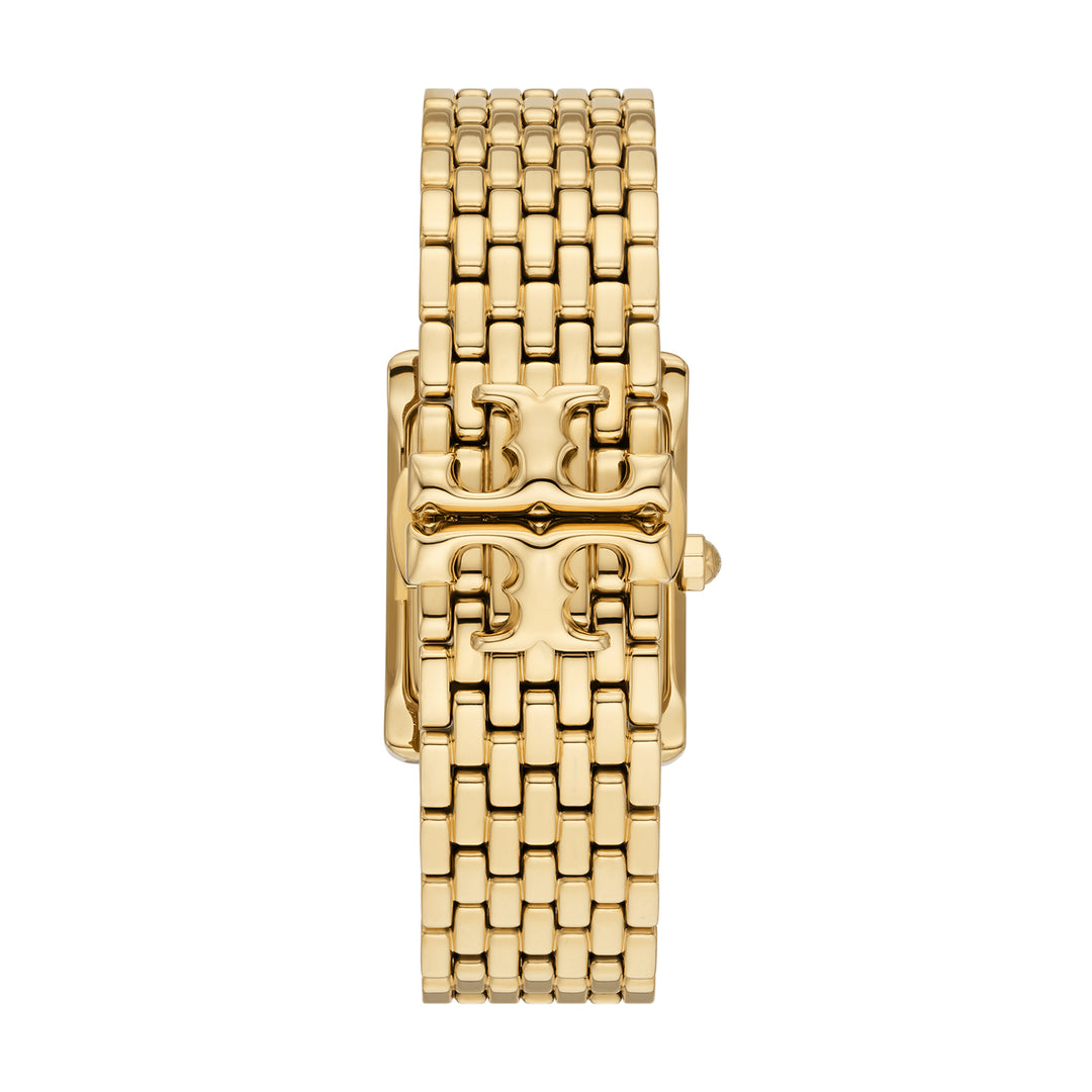 Tory Burch Women's The Eleanor Three-Hand  Gold-Tone Stainless Steel Watch