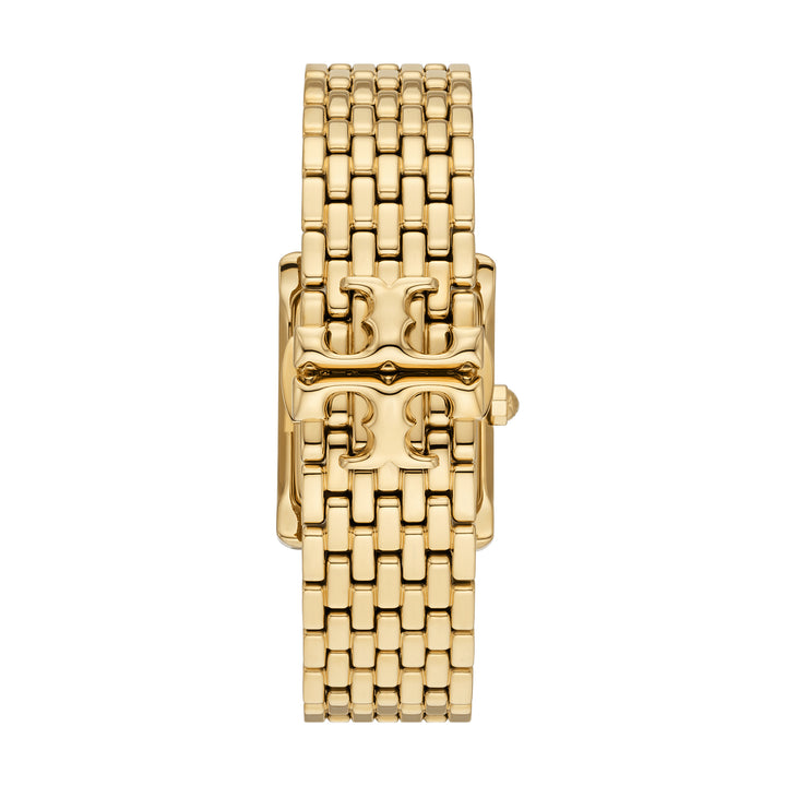 Tory Burch Women's The Eleanor Three-Hand  Gold-Tone Stainless Steel Watch