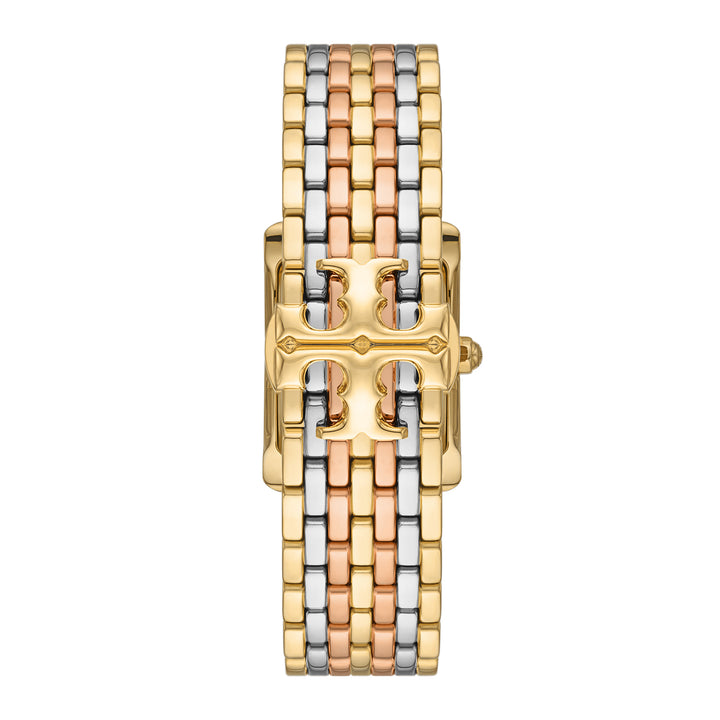 Tory Burch Women's The Eleanor Three-Hand  Gold-Tone Stainless Steel Watch