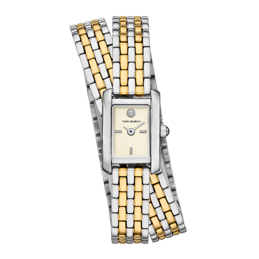 Tory Burch Women's Mini Eleanor Double Wrap Watch