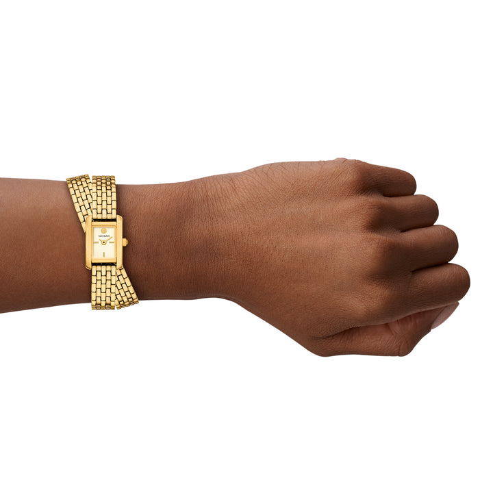 Tory Burch Women's Mini Eleanor Double Wrap Watch