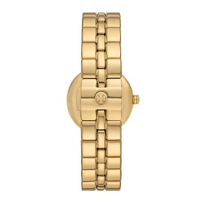 Tory Burch Women's Kira Three-Hand  Gold-Tone Stainless Steel Watch