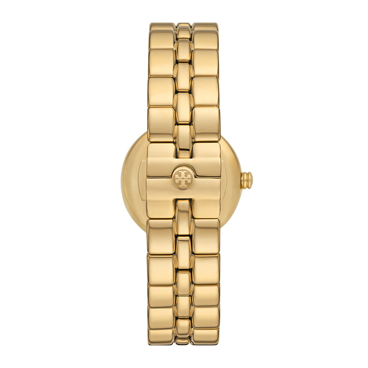 Tory Burch Women's Kira Three-Hand  Gold-Tone Stainless Steel Watch