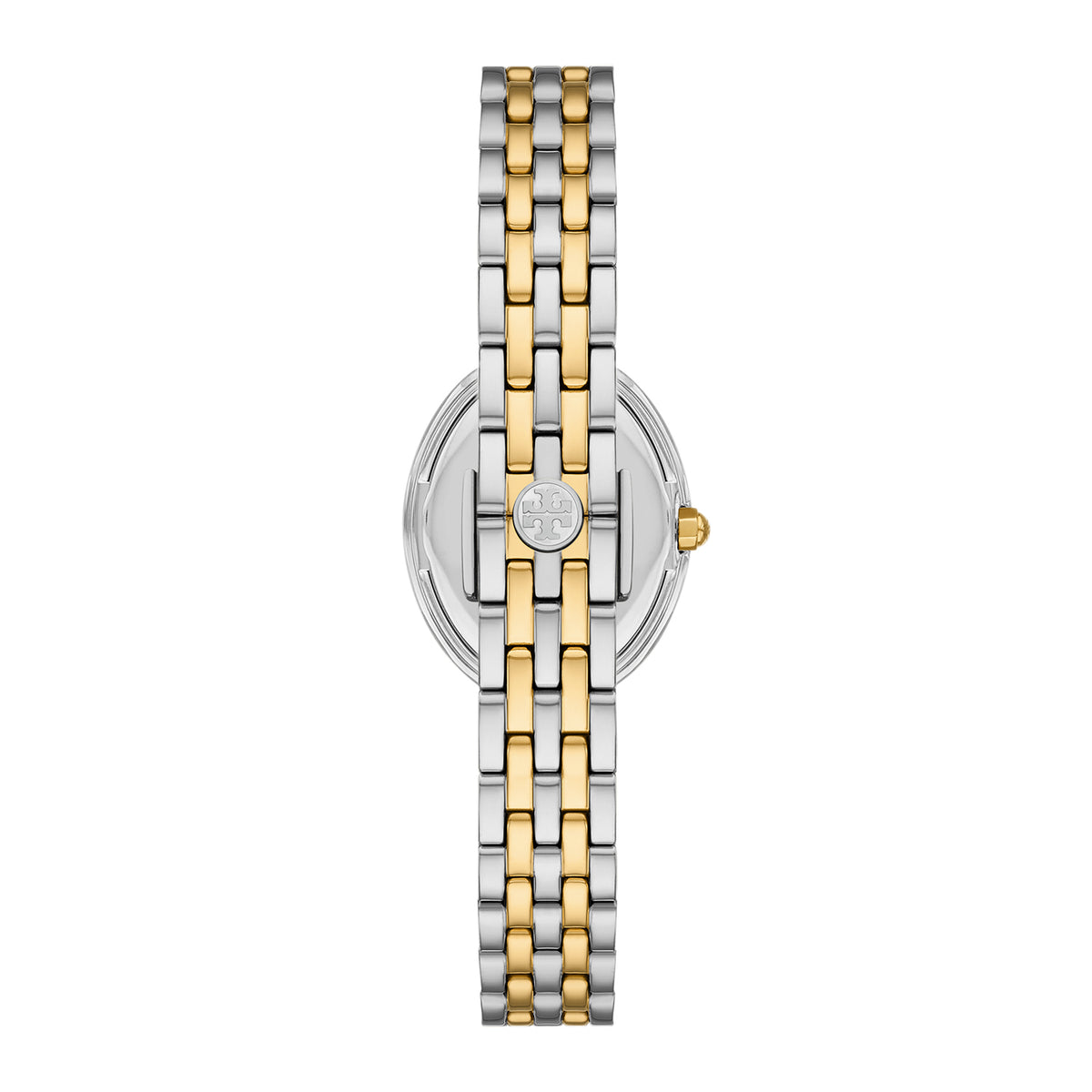 Tory Burch Women's Oval Two-Hand  Two-Tone Stainless Steel Watch
