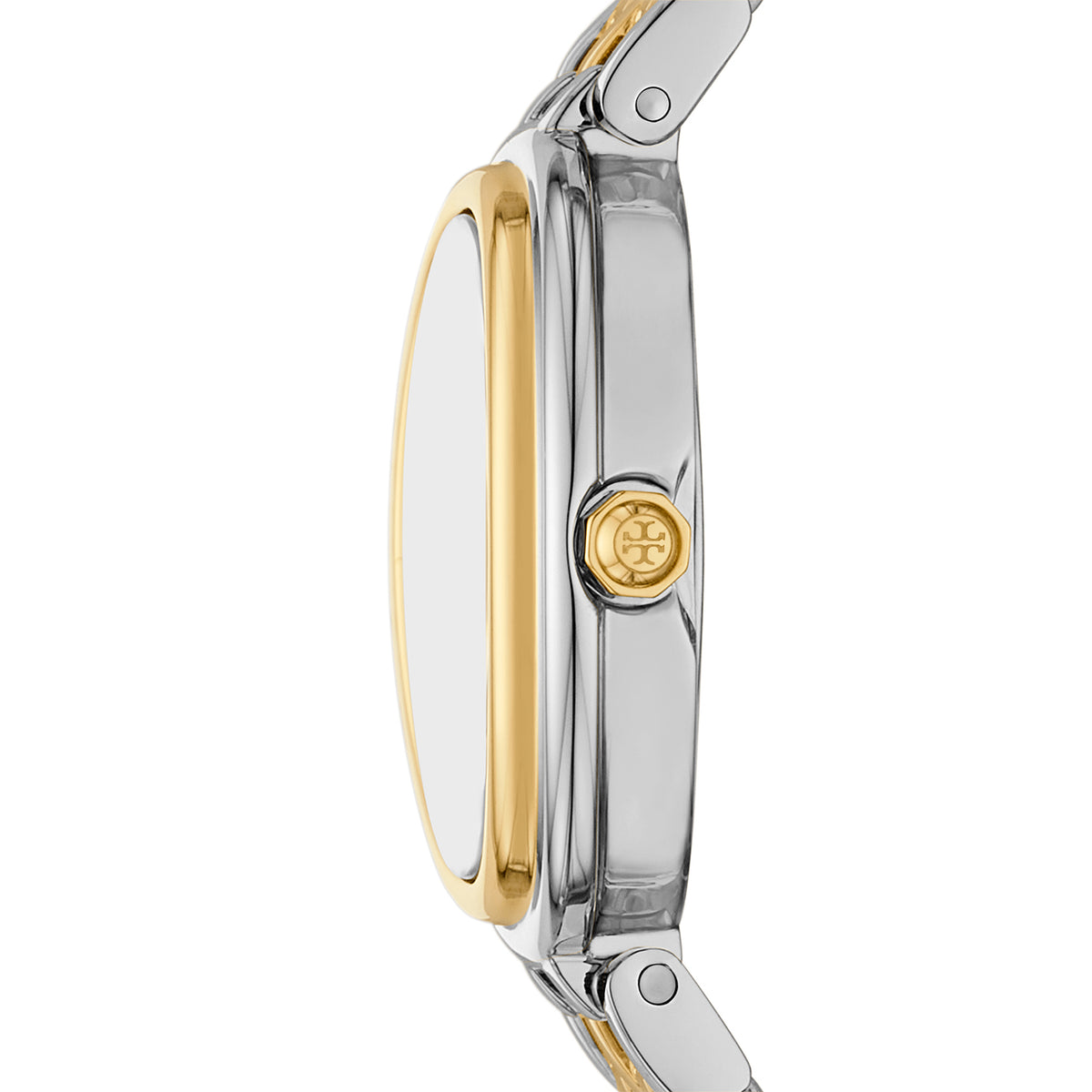Tory Burch Women's Oval Two-Hand  Two-Tone Stainless Steel Watch
