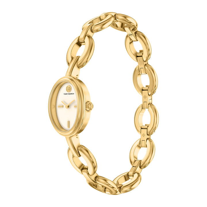 Tory Burch Women's Small Oval Watch Gift Set