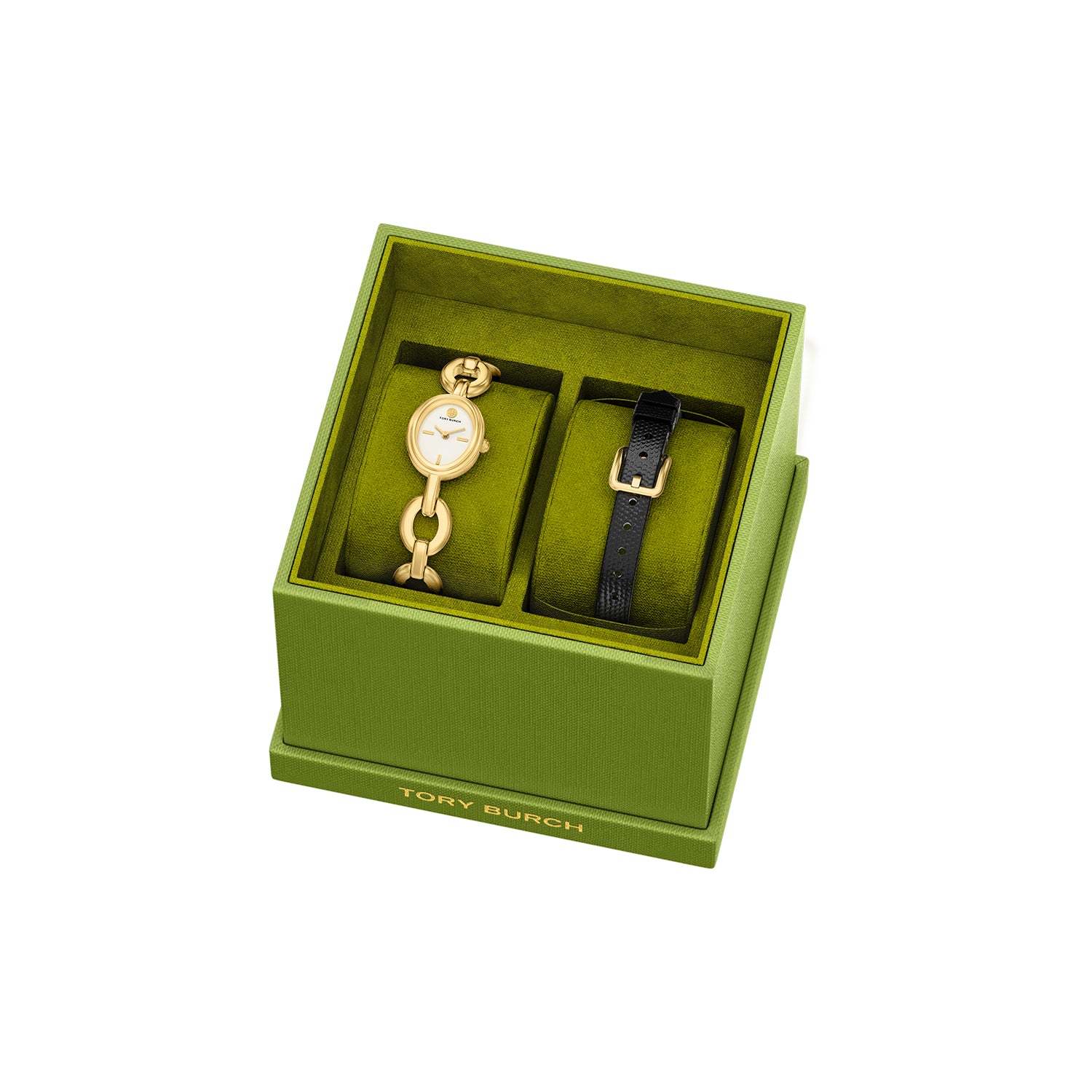 Tory Burch Women's Small Oval Watch Gift Set – The Watch House