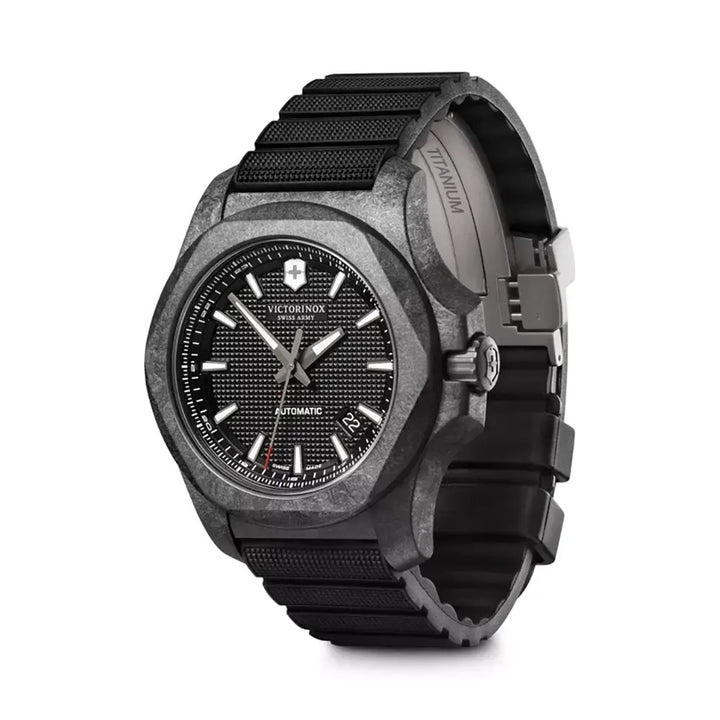 Victorinox Men's Black Tone Case Black Dial Automatic Watch