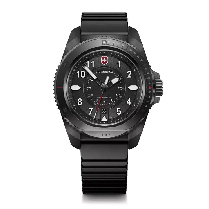 Victorinox Men's Black Tone Case Black Dial Quartz Watch