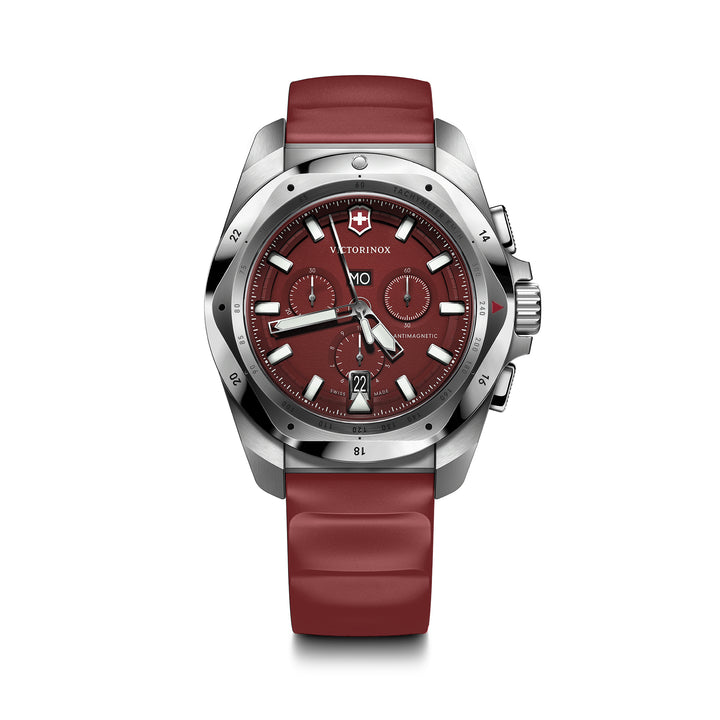 Victorinox Men's Red Tone Case Red Dial Quartz Watch