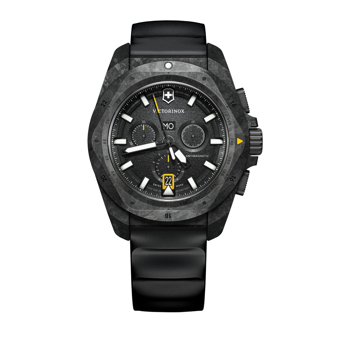 Victorinox Men's Black Tone Case Black Dial Quartz Watch