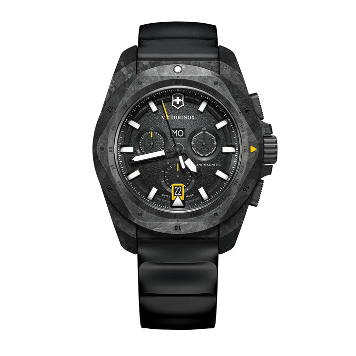 Victorinox Men's Black Tone Case Black Dial Quartz Watch