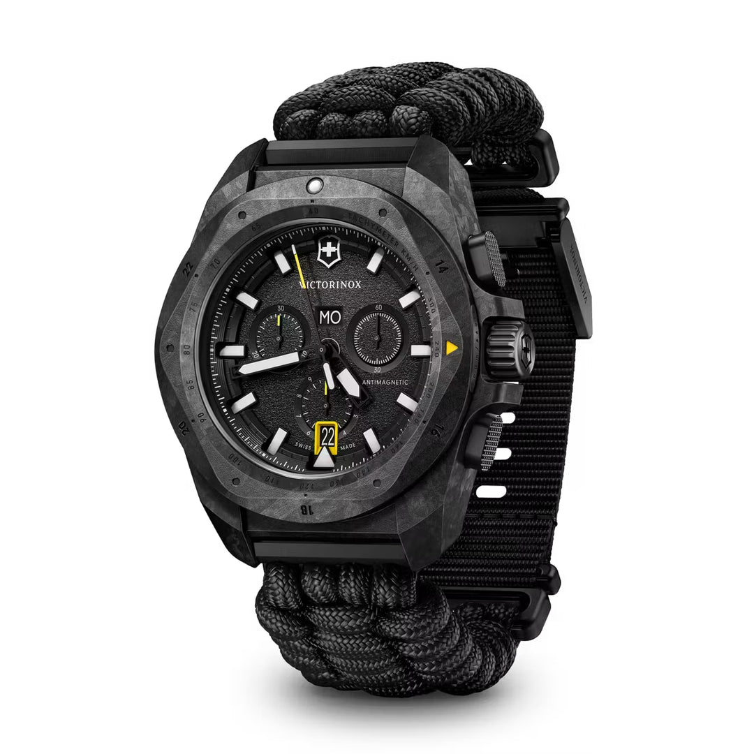 Victorinox Men's Black Tone Case Black Dial Quartz Watch