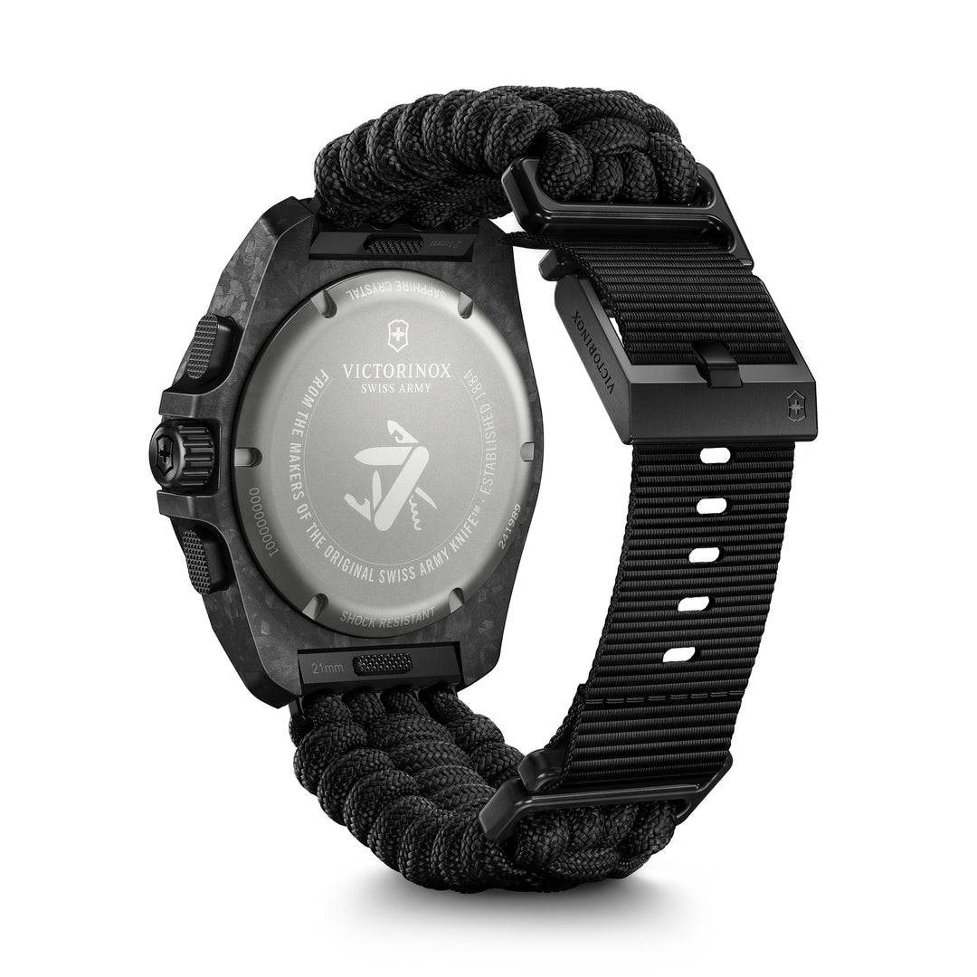 Victorinox Men's Black Tone Case Black Dial Quartz Watch