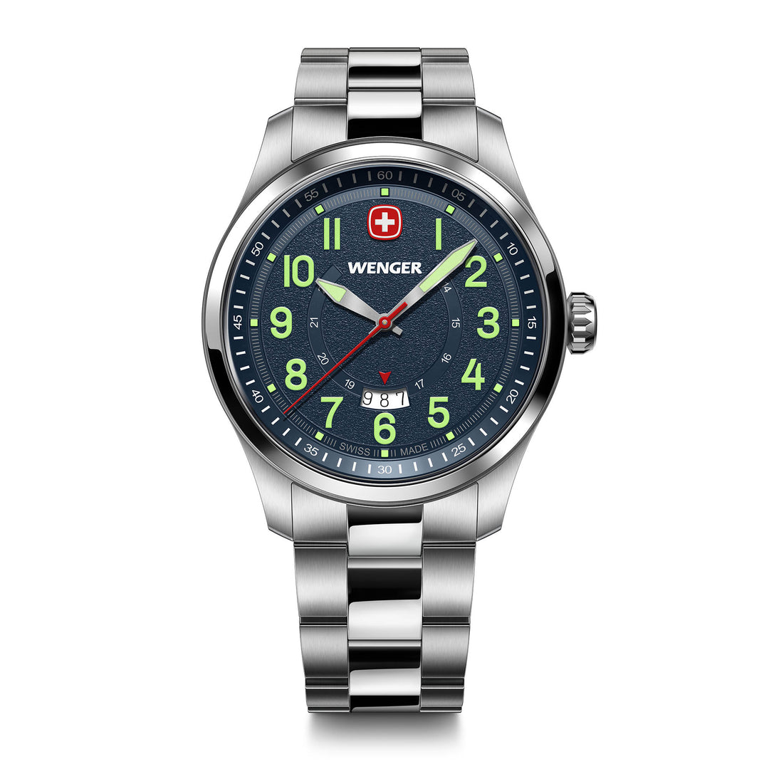 Wenger Terragraph Men's Quartz Watch - Swiss Made