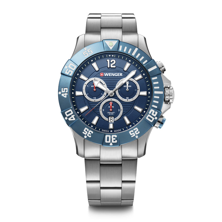 Wenger Seaforce Men's Chronograph Quartz Watch - Swiss Made