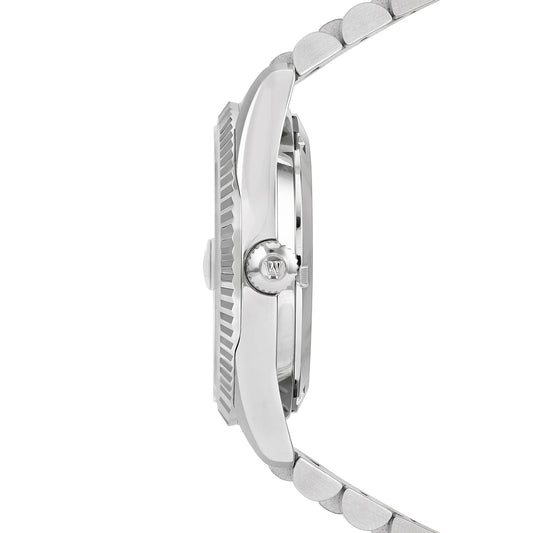 West End Women's Silver Tone Case & Dial Automatic Watch