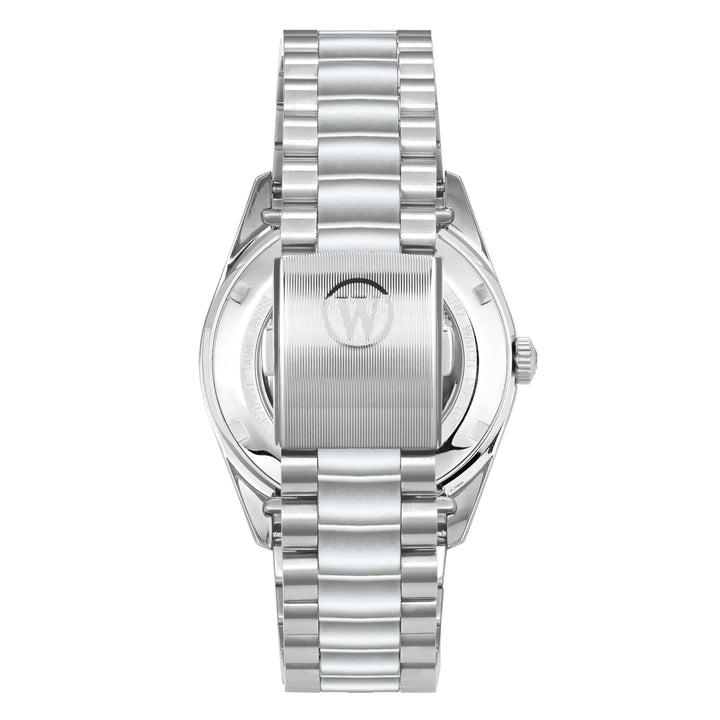 West End Women's Silver Tone Case Turquoise Dial Automatic Watch