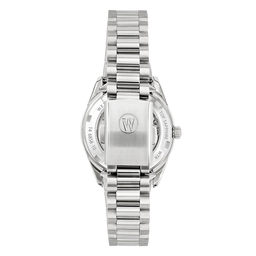 West End Women's Silver Tone Case Rhuthenium Dial Automatic Watch