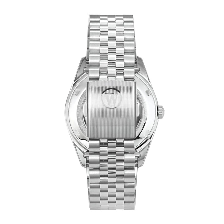 West End The Classics Automatic 37mm Stainless Steel Watch Black Onyx Dial