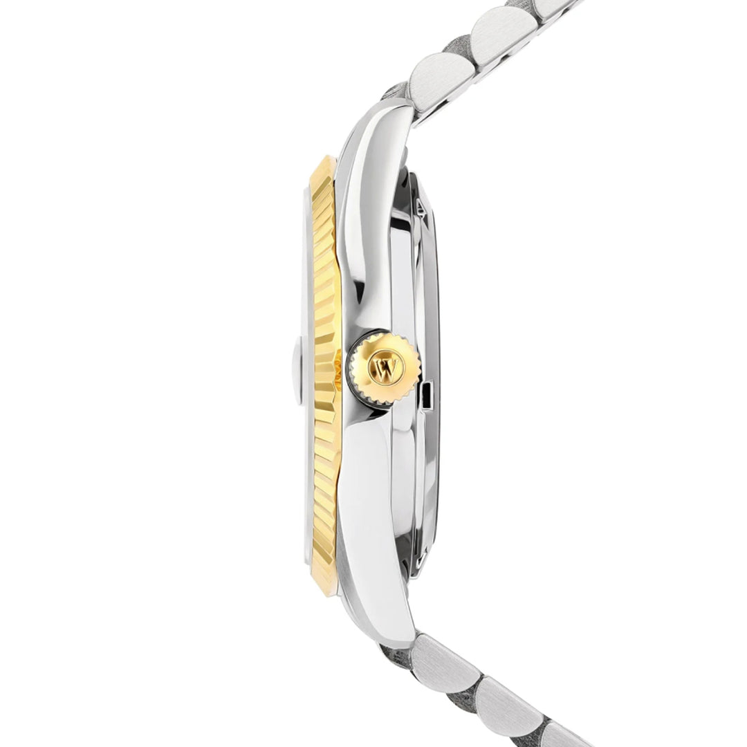 West End The Classics Automatic 37mm Two-tone Watch Turquoise Dial