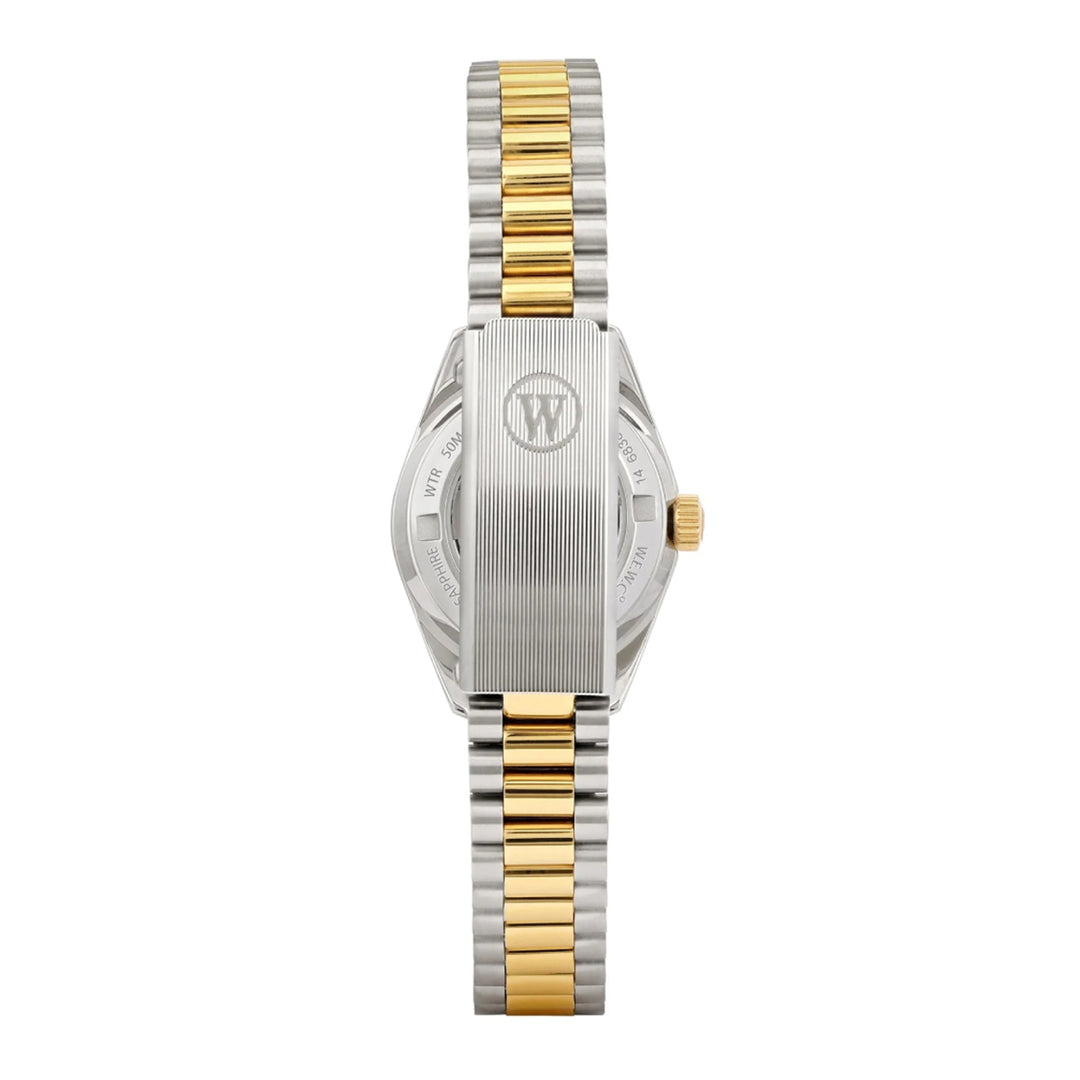 West End The Classics Automatic Ladies 26mm Two-tone Watch Champagne Dial with Zircon Markers