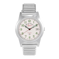 West End Souq Collection 38mm Stainless Steel Quartz Watch White Dial