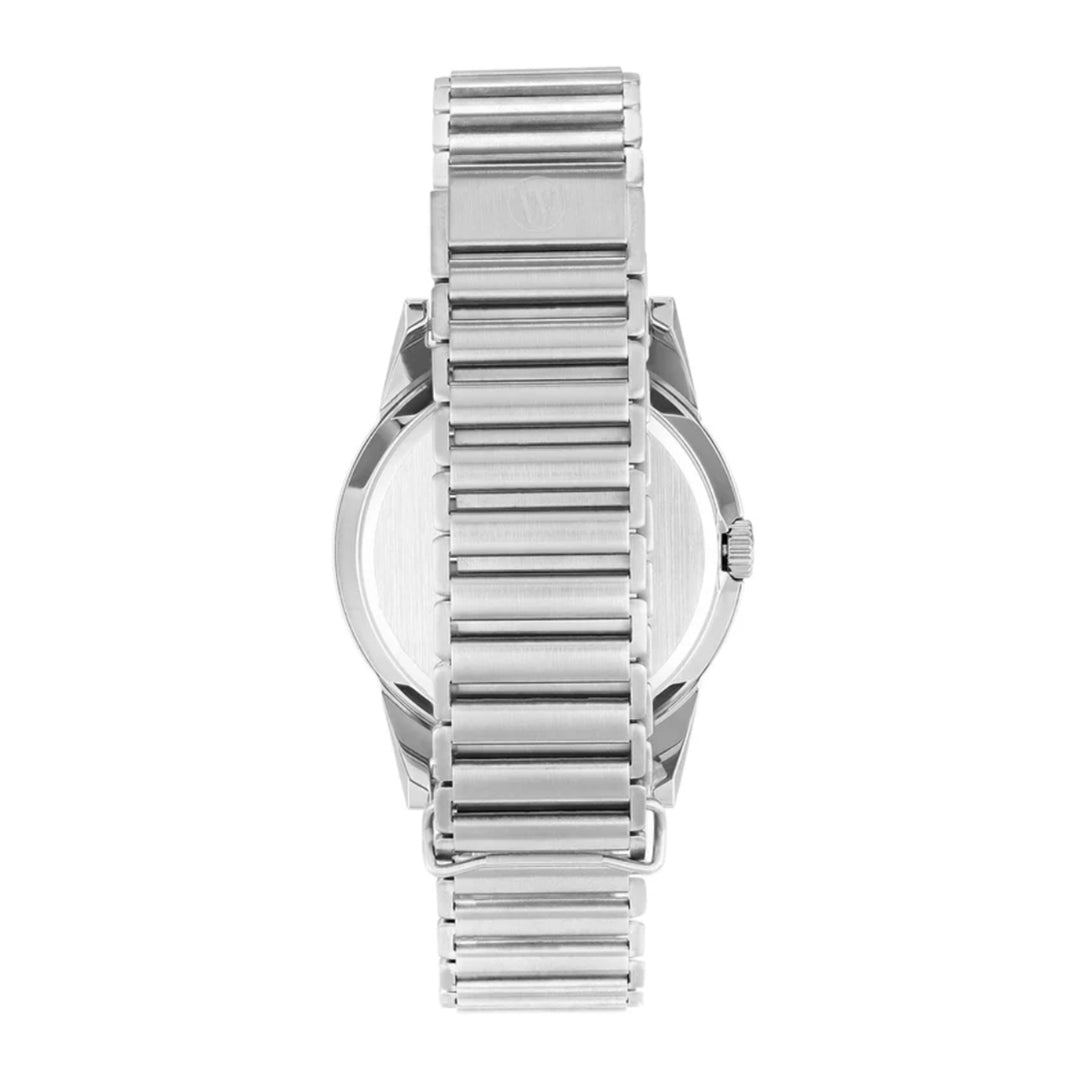 West End Souq Collection 38mm Stainless Steel Quartz Watch Turquoise Dial with Arabic Numerals