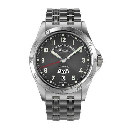 West End Sowar 2000 39mm Automatic Gents Watch Anthracite Dial