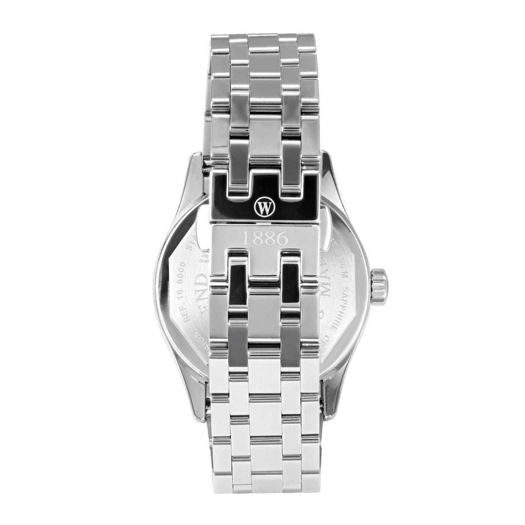 West End Silkroad I Automatic Gents Watch Stainless Steel 38mm Cream Dial